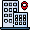 Distribution hub icon
